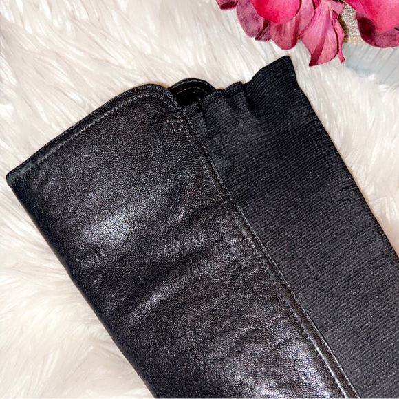 TORY BURCH Tall Black Leather Boot - Picture 7 of 15